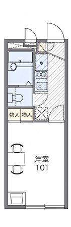 レオパレス花恋の物件間取画像